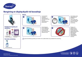 Retail_Metodkort_Rengöring av displayskydd vid kassalinje